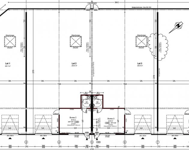 atelier_architectes_plan_batiment_activites_4_lots_modulables_cournon